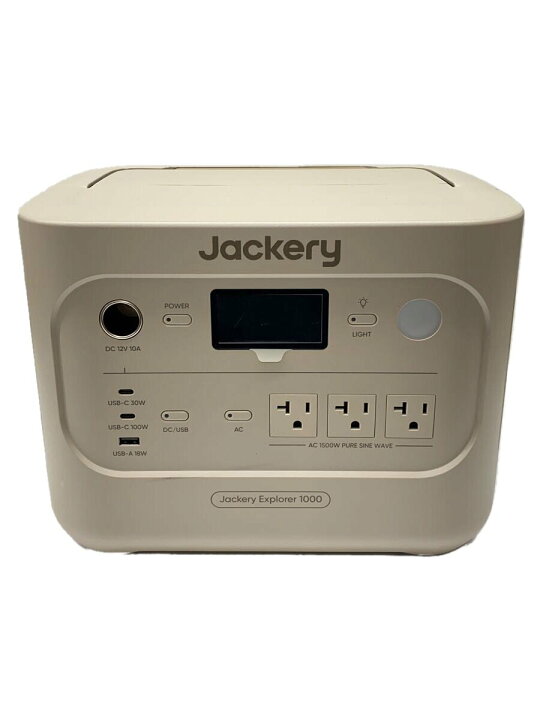 楽天市場】【中古】Jackery◇ポータブル電源 1000 JE-1000D【家電 