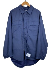 【中古】WTAPS◆23SS/VERT/JACKET/CTPL.WEATHER/3/ポリエステル/ネイビー【メンズウェア】