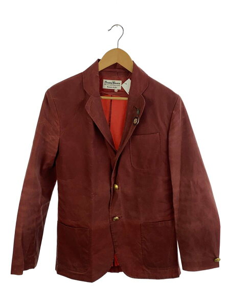 【中古】Rowing Blazers◆シングル/段返り3B/ノーベント/金釦/テーラードジャケット/--/コットン/RED//【メンズウェア】
