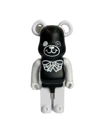 【中古】MEDICOM TOY◆BE@RBRICK/FREEMASONRY×fragmentdesign/BLACK ver./400％&100％//【ホビー】