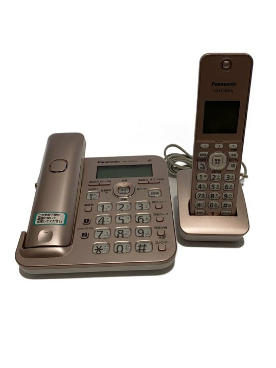楽天市場】【中古】Panasonic◇電話機 RU・RU・RU VE-GZ50DL-N [ピンク 