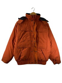 【中古】L.L.Bean◆ダウンジャケット/S/ナイロン/ORN【メンズウェア】