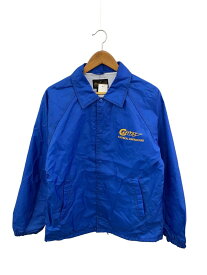 【中古】Auburn Sportswear◆ナイロンジャケット/M/ナイロン/ブルー//【メンズウェア】