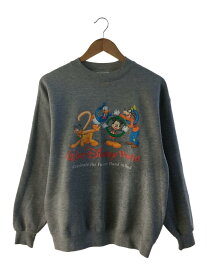 【中古】Disney◆スウェット/--/コットン/GRY【レディースウェア】