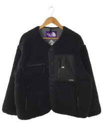 【中古】THE NORTH FACE◆ジャケット/Wool Boa Fleece Field Cardigan/M/ポリエステル/BLK/NA2250N【レディースウェア】