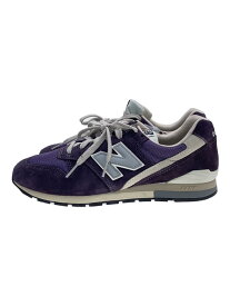 【中古】NEW BALANCE◆CM996/パープル/26cm/PUP/スウェード【シューズ】