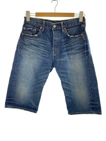 【中古】Levi’s◆501/フィリピン製/ハーフデニム/ショートパンツ/30/コットン/インディゴ/SP501-00/【メンズウェア】