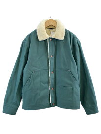 【中古】ZARA◆ブルゾン/ジャケット/ボア/S/コットン/GRN/3286/301/538【メンズウェア】