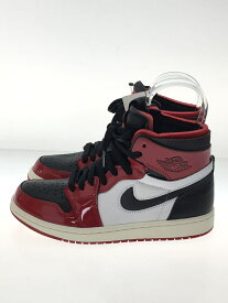 【中古】NIKE◆AIR JORDAN 1 ZOOM CMFT_エアジョーダン 1 ズーム コンフォート/24cm/RED【シューズ】