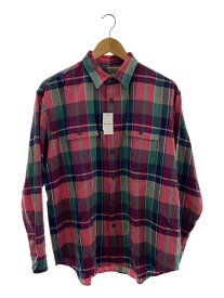 【中古】BROWN by 2-tacs◆REGULAR COLLAR/長袖シャツ/ウール/チェック/B24-S001【メンズウェア】