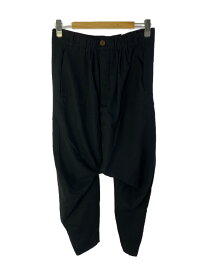 【中古】Vivienne Westwood MAN◆サルエルパンツ/46/ウール/BLK/239017//【メンズウェア】