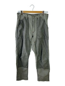 【中古】BROWN by 2-tacs◆Double knee/--/コットン/GRY/無地/B23-P006【メンズウェア】