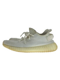 【中古】adidas◆2018/YEEZY BOOST 350 V2/CWHITE/CWHITE/CWHITE/28cm/ポリエステル【シューズ】