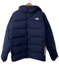 【中古】THE NORTH FACE◆BELAYER PARKA_ビレイヤーパーカ/XL/ナイロン/NVY【メンズウェア】