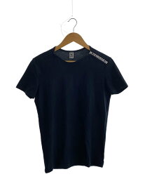 【中古】DIRK BIKKEMBERGS◆Tシャツ/S/コットン/ブラック/無地//【メンズウェア】