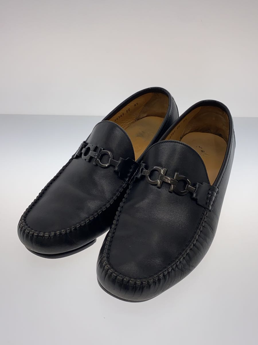 Salvatore Ferragamo Loafers/Uk9.5/Blk/Leather/48383 Shoes BUA96 | eBay