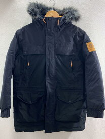 【中古】Timberland◆ダウンジャケット/L/コットン/BLK/無地/TB0A2BAR【メンズウェア】