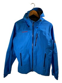 【中古】MAMMUT◆マウンテンパーカ/S/ポリエステル/BLU/1010-18970【メンズウェア】