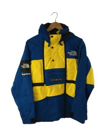 【中古】THE NORTH FACE◆ナイロンジャケット/S/ブルー/イエロー/NP016011/Steep Tech Rain Shell【メンズウェア】