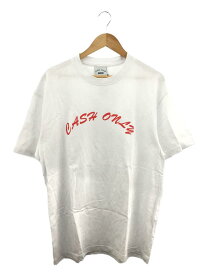 【中古】Tシャツ/XL/コットン/WHT【メンズウェア】