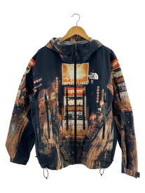 【中古】Supreme◆22aw/TS SHELL Jacket Times Square/XL/ナイロン/マルチカラー/総柄【メンズウェア】