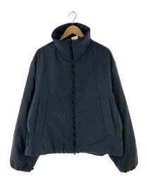 【中古】STUDIO NICHOLSON◆OUTERWEAR-PADDED BOMBER/アウターパッドボンバー/S/ナイロン/BLK/SNM-1056【メンズウェア】