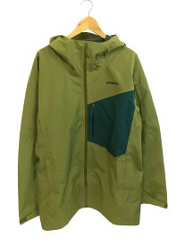 【中古】patagonia◆ウェアー/スノードリフタージャケット/L/KHK/30065FA21【スポーツ】