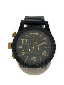 【中古】NIXON◆クォーツ腕時計/アナログ/ブラック/THE 51-30 CHRONO【服飾雑貨他】