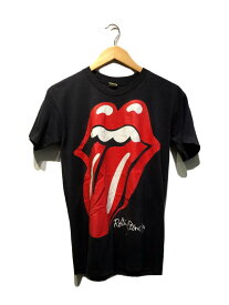 【中古】The Rolling Stones/Tシャツ/M/コットン/ブラック//【メンズウェア】