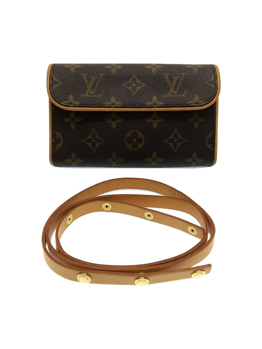 Used Louis Vuitton Waist Bag/Pvc/Brw/Allover Pattern/Pochette  Florentine/M51855/