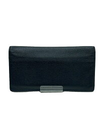 【中古】Maison Margiela◆長財布/レザー/BLK/無地/メンズ/SA1UI0021/ONG BILLFOLD WALLET SLAT【服飾雑貨他】