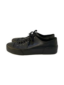 【中古】JIL SANDER◆ローカットスニーカー/43/BLK/レザー//【シューズ】