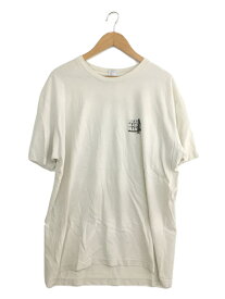 【中古】Tシャツ/XL/コットン/WHT/プリント【メンズウェア】