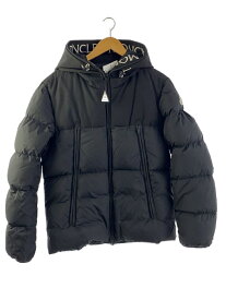 【中古】MONCLER◆MONTCLAR GIUBBOTTO/ダウンジャケット/3/ポリエステル/BLK/D20914132085【メンズウェア】