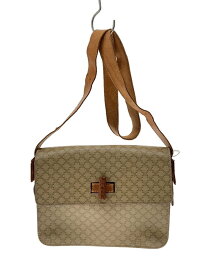 【中古】CELINE◆ショルダーバッグ/--/BEG/総柄【バッグ】