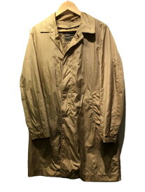 【中古】Traditional Weatherwear◆ステンカラーコート/38/ナイロン/キャメル/072HF-7807【メンズウェア】