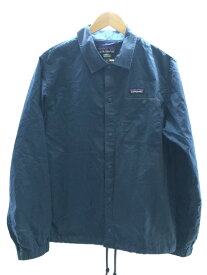 【中古】patagonia◆ライトウェイトオールウェアヘンプコーチズジャケット/S/コットン/NVY/無地/25335SP20【メンズウェア】