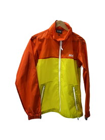 【中古】HELLY HANSEN◆ナイロンジャケット/L/ナイロン/イエロー/オレンジ/無地/HH10117【メンズウェア】