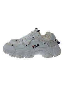 【中古】FILA◆ローカットスニーカー/26cm/WHT【シューズ】