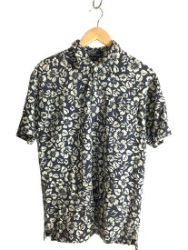 【中古】POLO RALPH LAUREN◆ポロシャツ/M/コットン/NVY/花柄【メンズウェア】