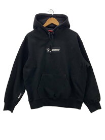 【中古】Supreme◆パーカー/M/コットン/BLK/無地【メンズウェア】