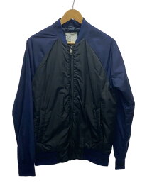 【中古】SCOTCH&SODA◆ブルゾン/--/ナイロン/BLK/無地【メンズウェア】