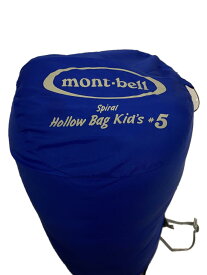 【中古】mont-bell◆シュラフ スパイラル ホロウバッグ #5 Kid’s 1121155 [ブルーリッジ]/BLU/ブルー【スポーツ】