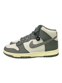 【中古】NIKE◆DUNK HI RETRO SE_ダンク HIGH レトロ SE/27.5cm/GRY【シューズ】