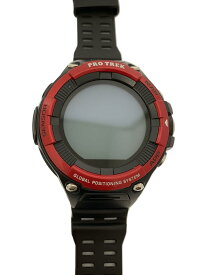 【中古】CASIO◆Smart Outdoor Watch PRO TREK Smart WSD-F21HR-RD [レッド]/アナログ【服飾雑貨他】