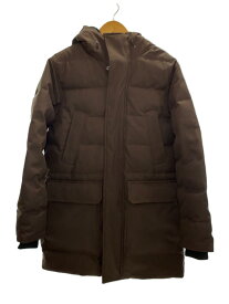 【中古】CANADA GOOSE◆ダウンジャケット/S/ポリエステル/BRW/無地/2587M//【メンズウェア】