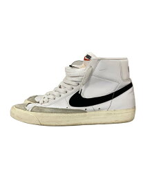 【中古】NIKE◆BLAZER MID 77 VNTG/ブレーザーミッドビンテージ/ホワイト/BQ6806-100/26.5cm【シューズ】