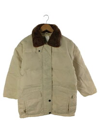 【中古】EDDIE BAUER◆コート/--/--/WHT【レディースウェア】