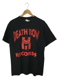 【中古】DEATH ROW RECORDS/Tシャツ/L/コットン/ブラック【メンズウェア】
