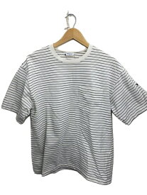 【中古】ORCIVAL◆Tシャツ/5/コットン/WHT/ボーダー/21S-NW-01 RC-9238【メンズウェア】